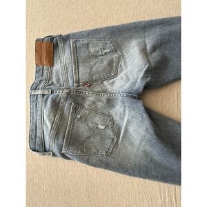 Levi's Woman's Premium BIG E blue Jeans 24x30 Premium Skinny Jeans Distressed
